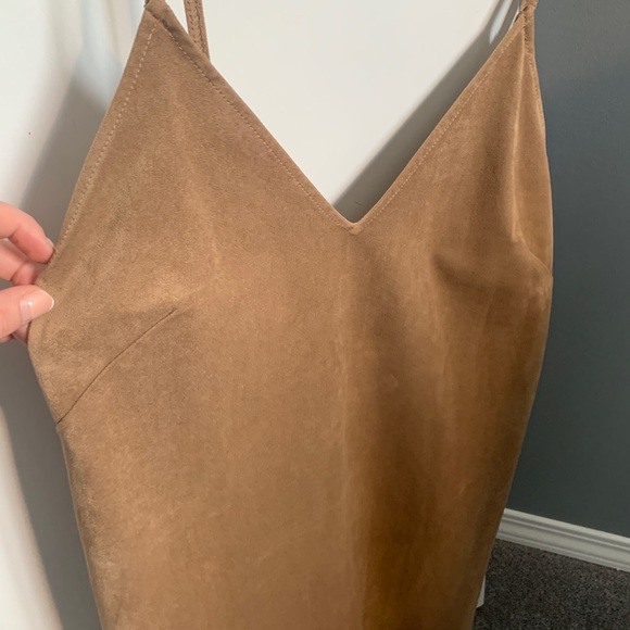 Aritzia Wilfred Free Suede Mini dress - size small - Picture 8 of 8